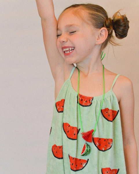 Little Lux | Summer Watermelon Necklace – Online Jewelry Boutique