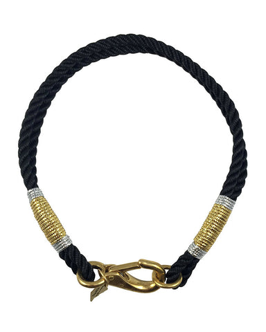 The ROPES | Black Richmond Island Necklace – Online Jewelry Boutique