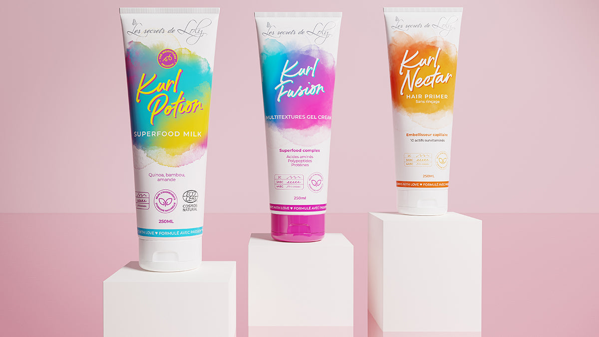 Kurl Fusion - Gel crème pour cheveux multi-texturés de LES SECRETS