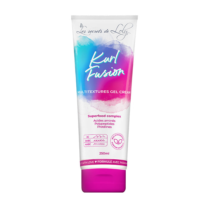 Kurl Fusion - Gel crème coiffant hydratant et nourrissant - 250ml