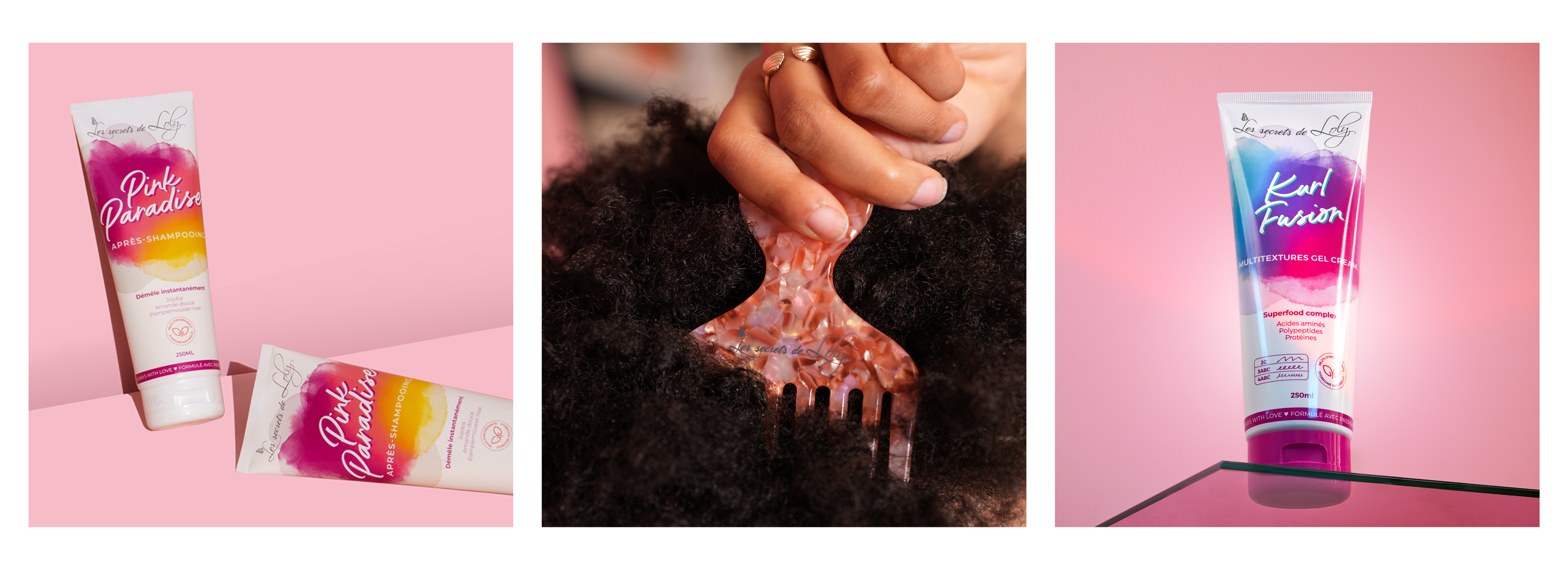 3 steps to detangle frizzy hair