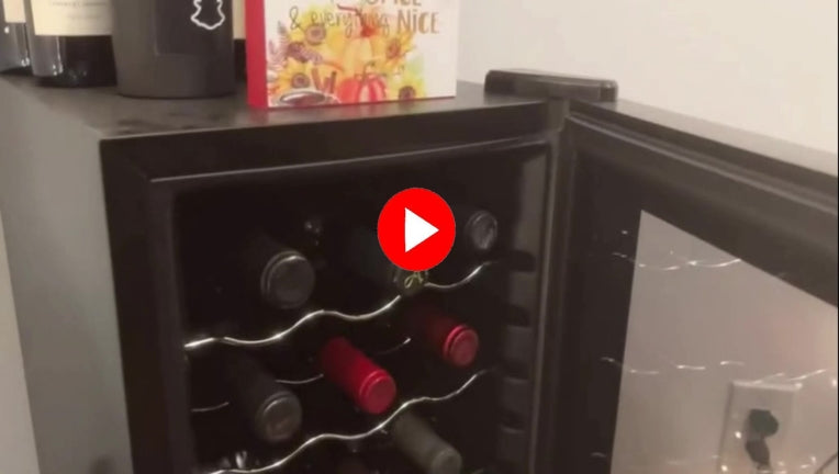 ROVSUN 16 Bottle Wine Cooler Refrigerator, Freestanding Compressor Wine  Chiller, Beverage Wine Fridge with Digital Temperature Control &  Double-layer