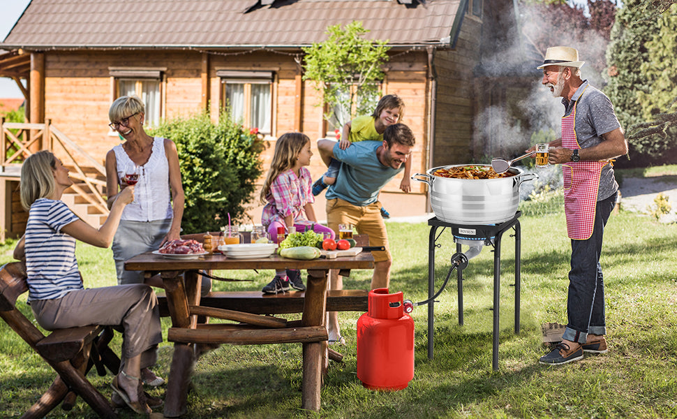 2- Burner High Pressure Outdoor Propane Cooker – Gas One