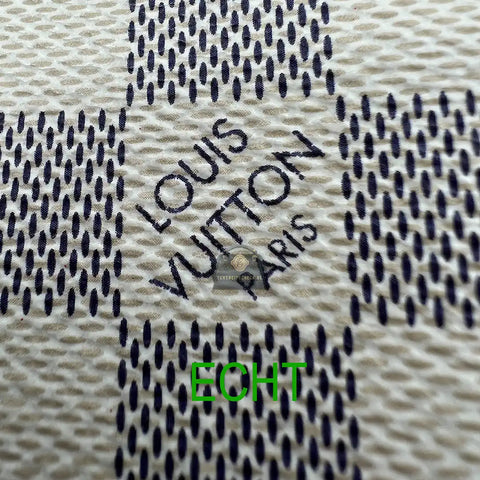 Louis Vuitton Damier Azur Muster Echt