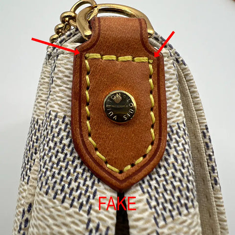 Louis Vuitton Button Fake