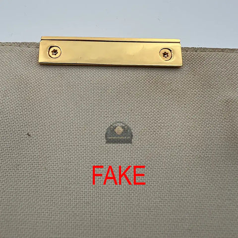 Fake Louis Vuitton Verschluss und Innenmaterial