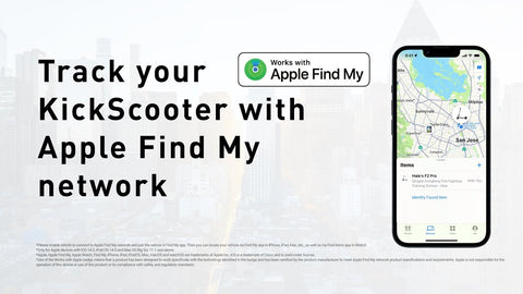 Apple Find my Electric Scooter