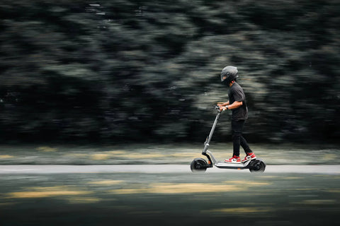 Fast electric scooter