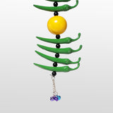 Load image into Gallery viewer, Nimbu Mirchi Keychain Metal