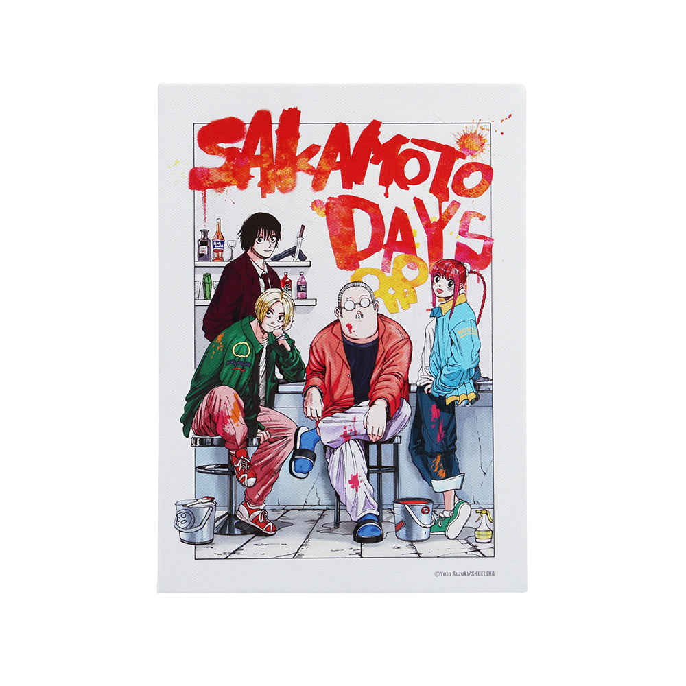 Sakamoto Days フルカラーアートボード ヤるときゃ派手に鮮やかに Jump Shopオンライン