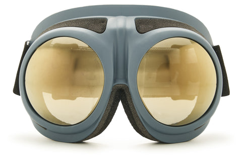 blue fluga sports ROVfluga goggles with super bronze ZEISS lenses