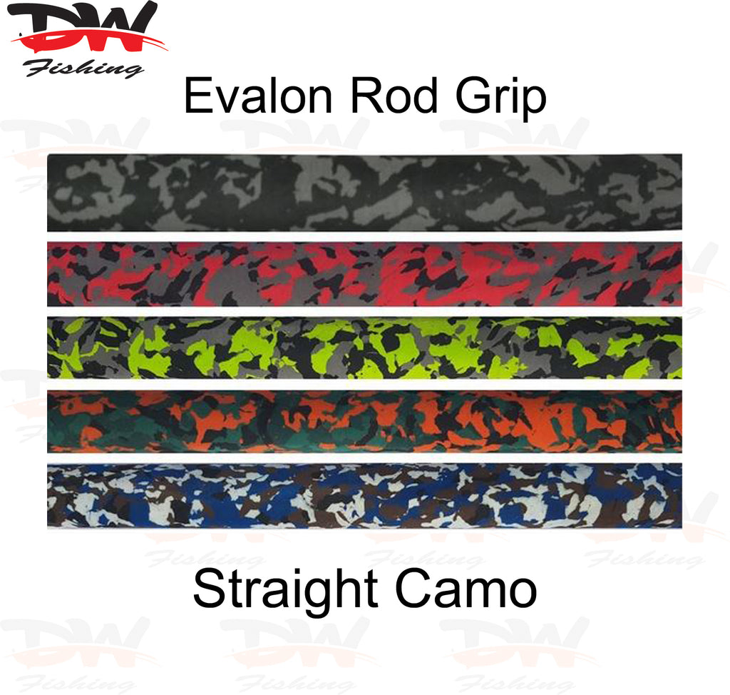 Camo Coloured Duplon / EVA - Duplon / EVA, Coaster Clips & shrink tube -  Handles & Grips