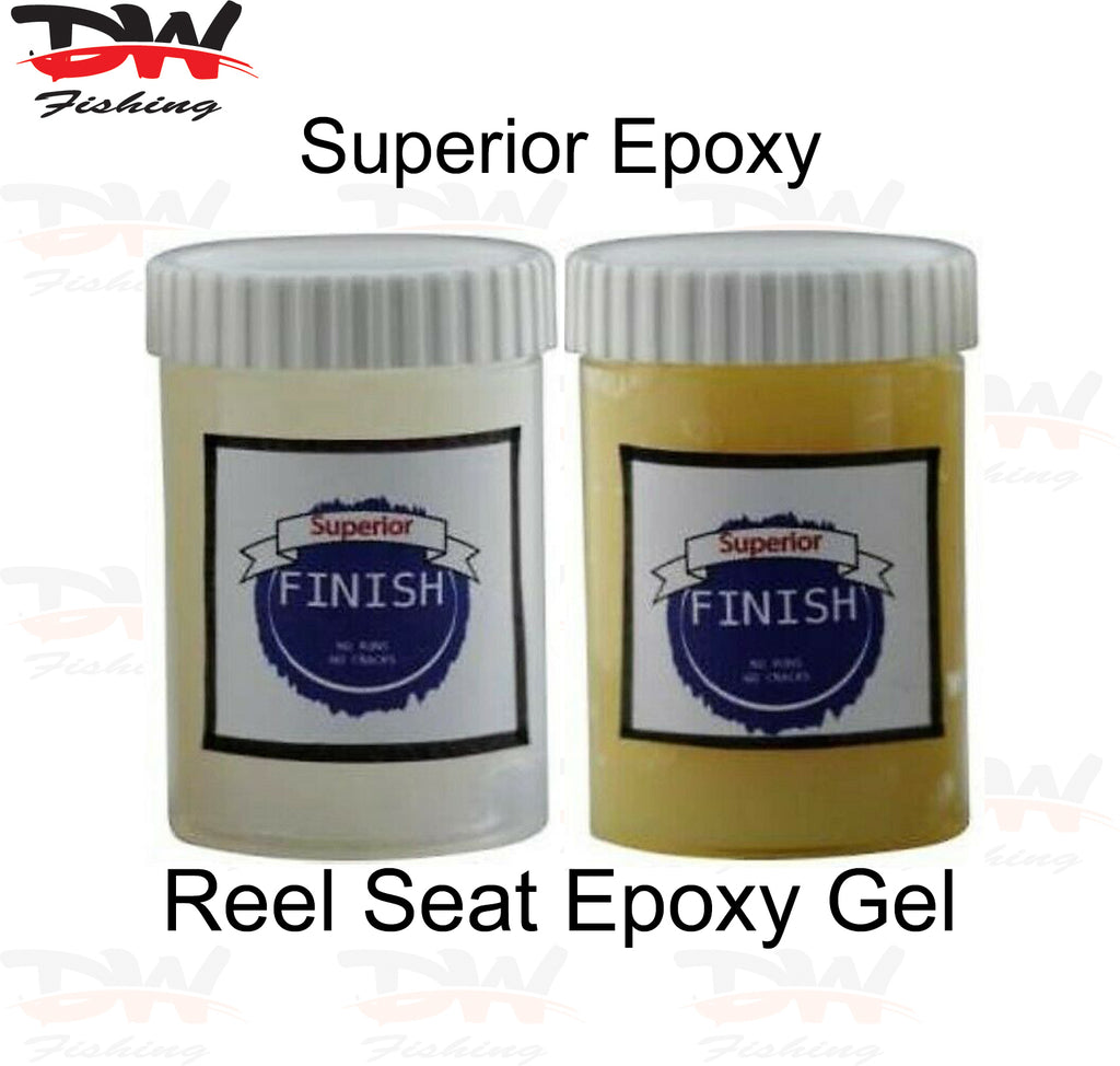 140ml Fishing Rod Epoxy Gel Kit - 2 Part Superior Finish Fishing Rod Handle  Kit