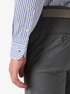 Camicia slim fit in cotone con collo francese - Lyon