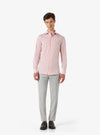 Slim fit cotton shirt with spread collar - Lyon