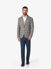 Checked wool blend jacket - Holden