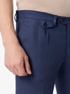 Pantalone in lino con pinces - Comfort Elegante