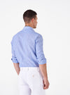 French collar shirts in cotton linen