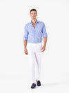 French collar shirts in cotton linen - Pete Barris