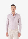 French collar shirts in cotton linen