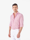 French collar shirts in cotton linen - Pete Barris