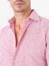 French collar shirts in cotton linen - Pete Barris