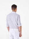 French collar shirts in cotton linen