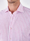 French collar shirts in cotton linen - Pete Barris