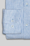 Camicia in lino cotone collo francese - Elegant - Fusaro Antonio dal 1893 - Fusaro Antonio