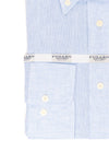 Camicia manica lunga bottom down in lino cotone - Tommy - Fusaro Antonio dal 1893 - Fusaro Antonio