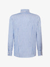 Camicia manica lunga button down in lino cotone - Teddy - Fusaro Antonio dal 1893 - Fusaro Antonio