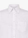 Camicia manica lunga button down in lino cotone - Teddy - Fusaro Antonio dal 1893 - Fusaro Antonio