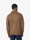 Cardigan sciallato in misto lana con bottoni - Jason - Fusaro Antonio dal 1893 - Fusaro Antonio