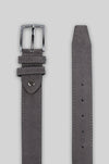 Cintura scamosciata - Silver - Fusaro Antonio dal 1893 - Fusaro Antonio