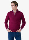 Maglia Mezza Zip in Lana Cashmere - Saul - Fusaro Antonio dal 1893 - Fusaro Antonio