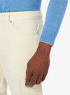 Pantalone Cinque Tasche in Cotone Twill - Luke - Fusaro Antonio dal 1893 - Fusaro Antonio