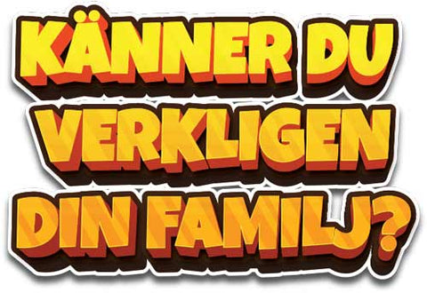 känner du verkligen din familj logo