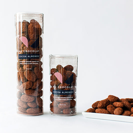 Milk Chocolate & Almonds Bar – The Naked Truffle