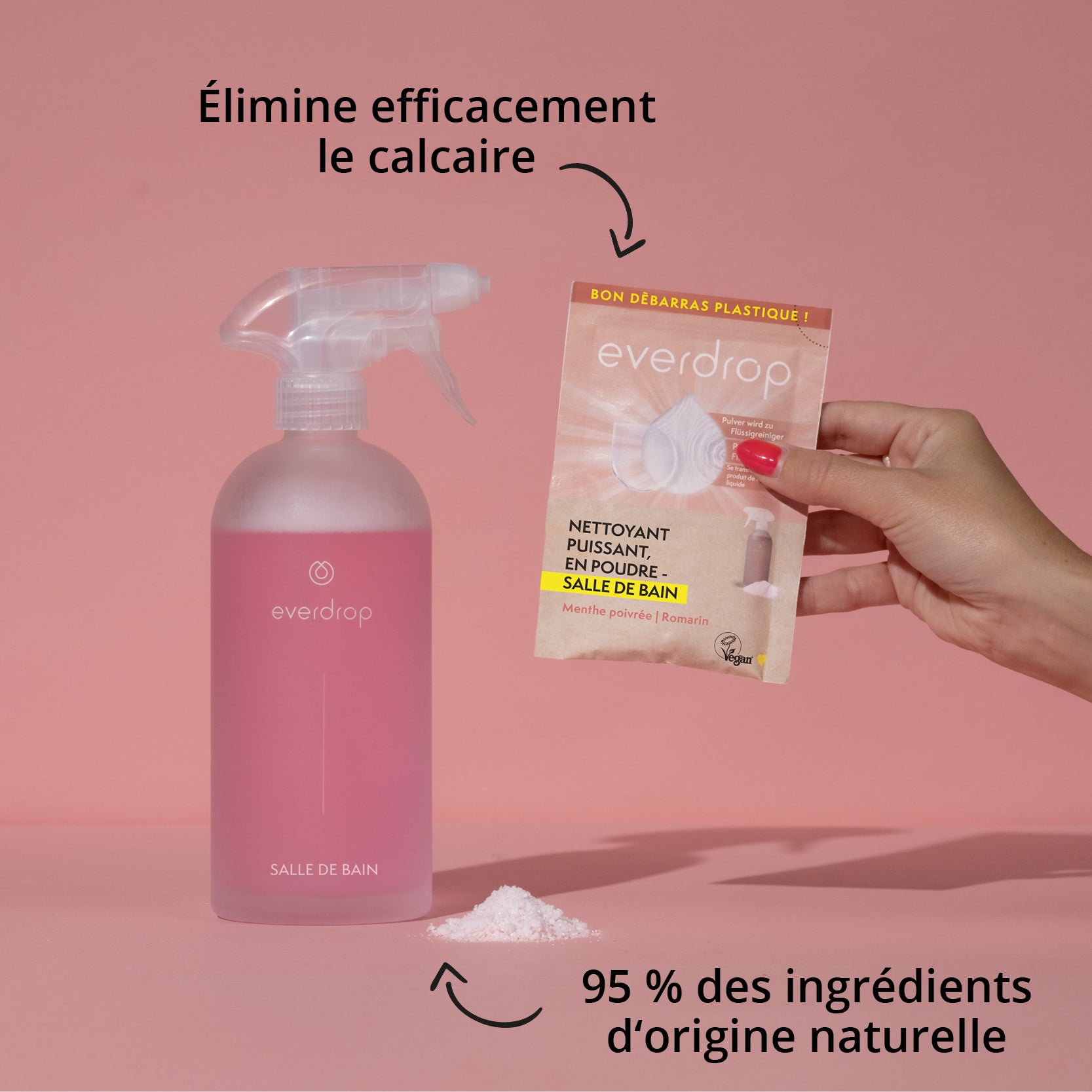 Nettoyant Puissant, en poudre – Salle de Bain