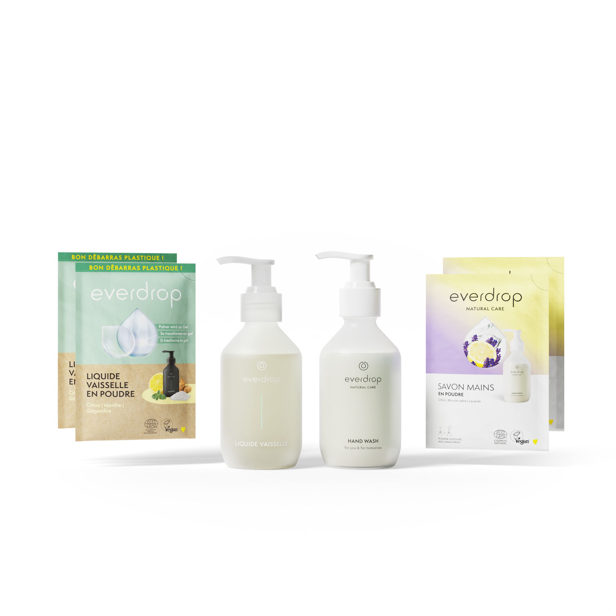 Kit De Démarrage - Savon Mains Liquide & Liquide Vaisselle