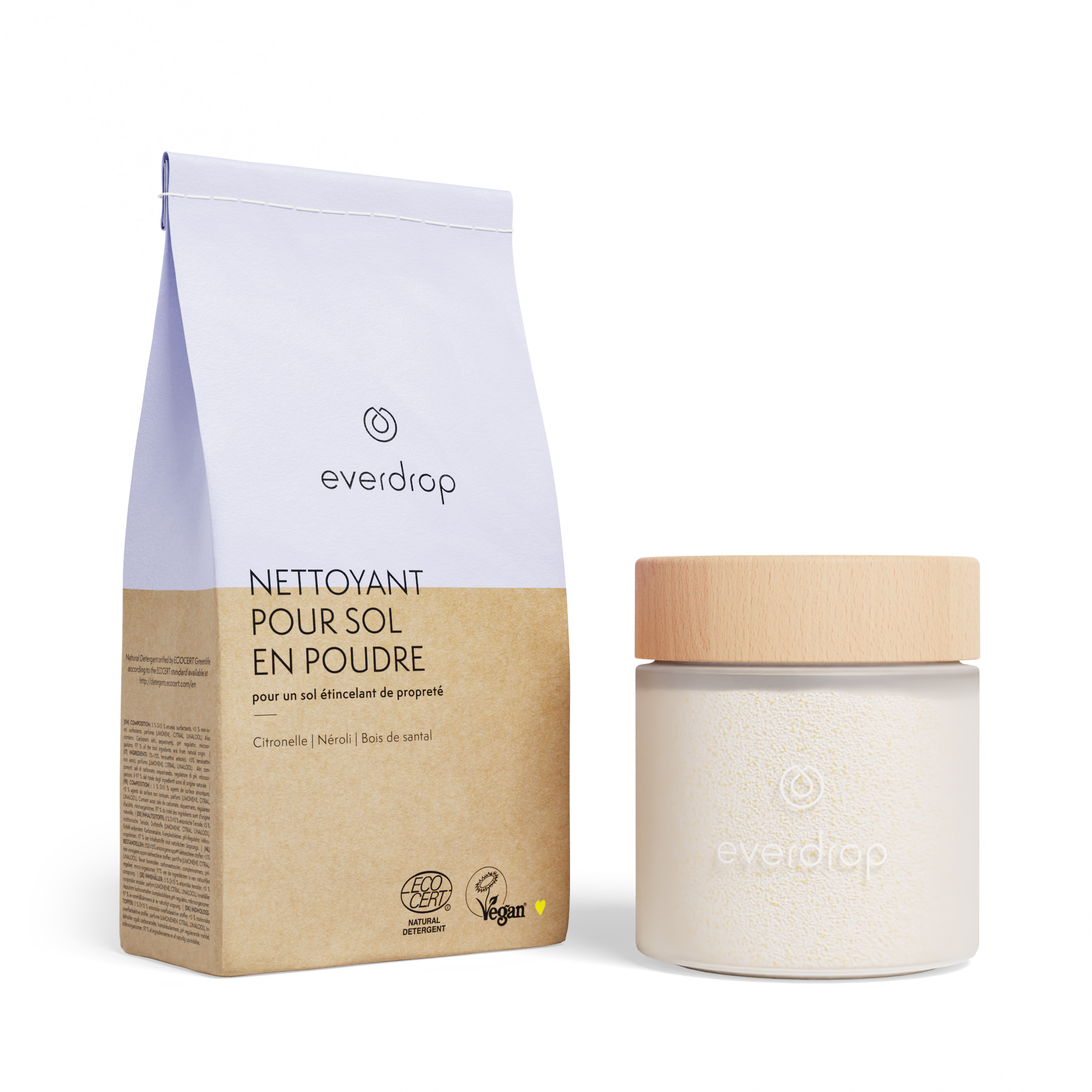 everdrop Nettoyant pour Sol en Poudre, 300 g - Boutique en ligne