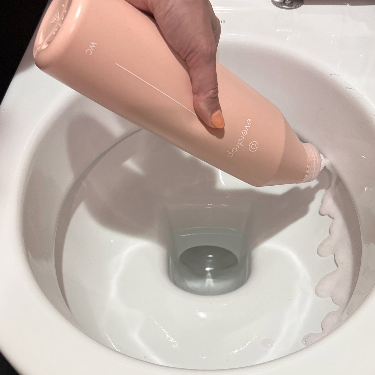 Bouteille pour Gel WC (en rPEHD)