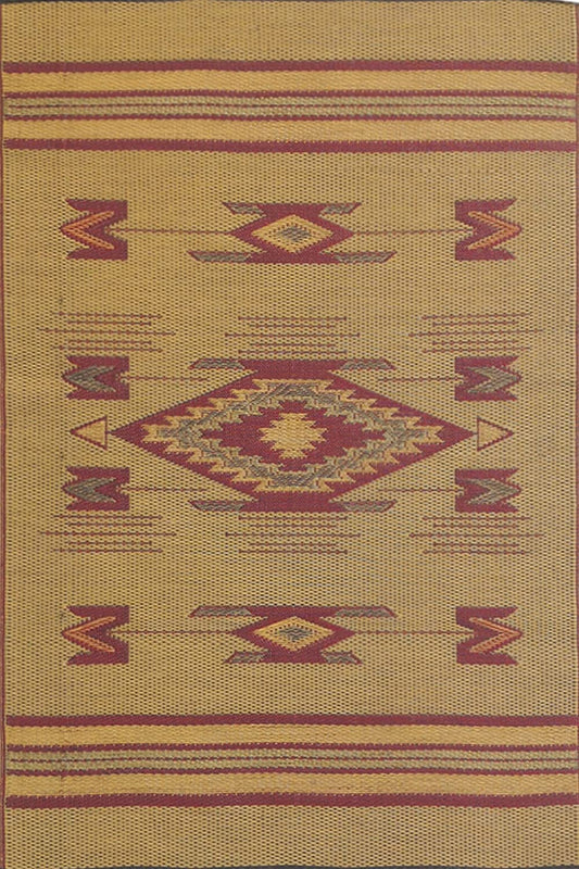 Mariachi Imports Inc Mad Mats Navajo 4' X 6' Indoor/outdoor Area Rug In  Blue - ShopStyle