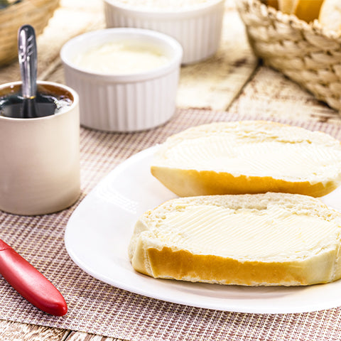 Bread and Coffee for Breakfast