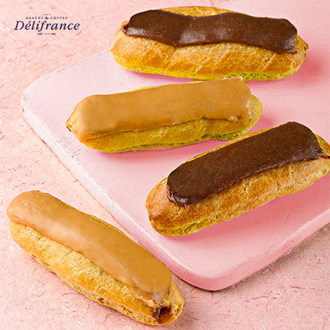 Mini eclairs are the ideal dessert after a heavy meal-Pastry box singapore