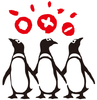 Three Penguin Logo