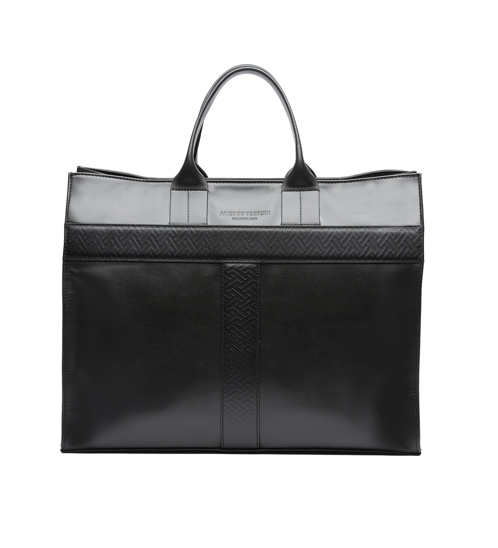 FIRENZE LEATHER TOTE BAG – AMEDEO TESTONI