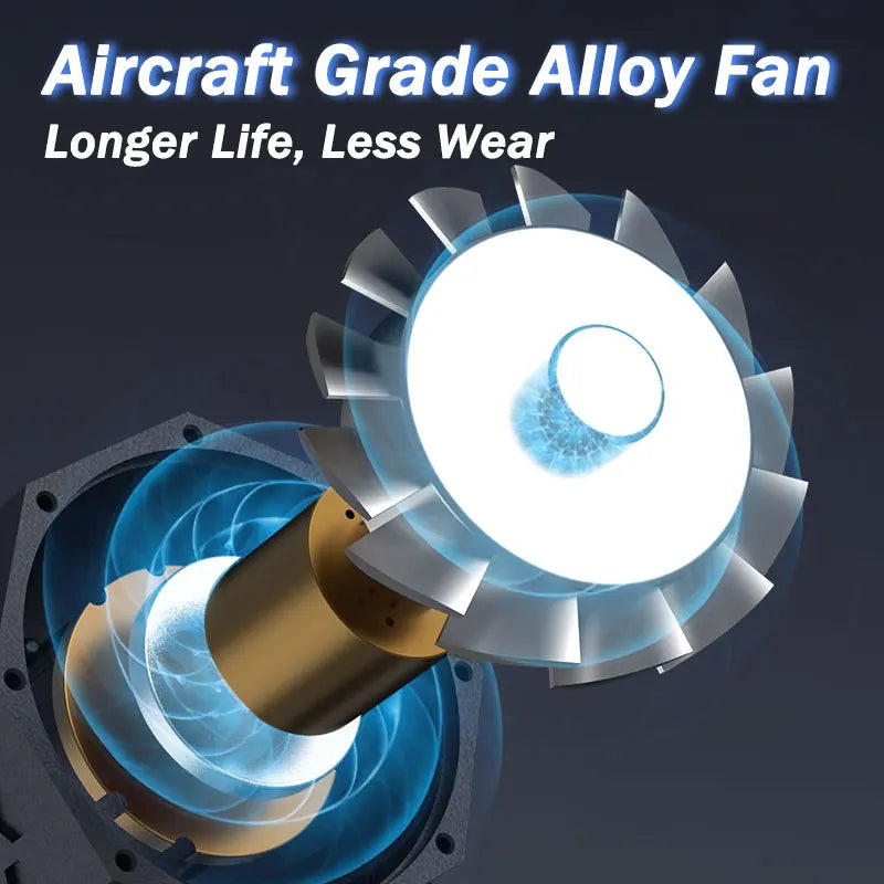 TurboJet Air Blower: Powerful, Portable, and High-Speed Cleaning - Image 9