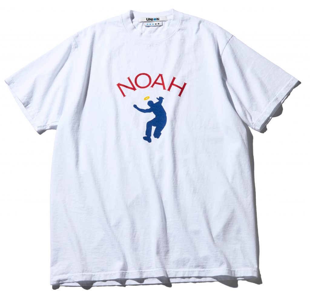 ほぼ新品　NOAH×UNION ユニオン　ノア　ロゴTシャツ　30周年　グリーン