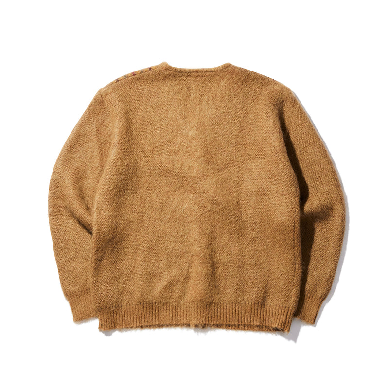 UNION X NEEDLES MOHAIR CARDIGAN CHIMAYO